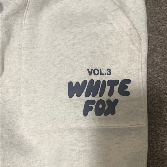 White Fox Joggers - Grey and White - Picture 2 of 5